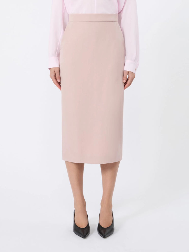max mara comfortable wool pencil skirt