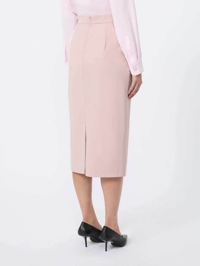 max mara comfortable wool pencil skirt