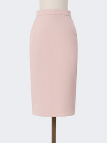 Comfortable Wool Pencil Skirt for Women - Pink - Max Mara UAE