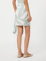 max mara printed silk twill skirt for women