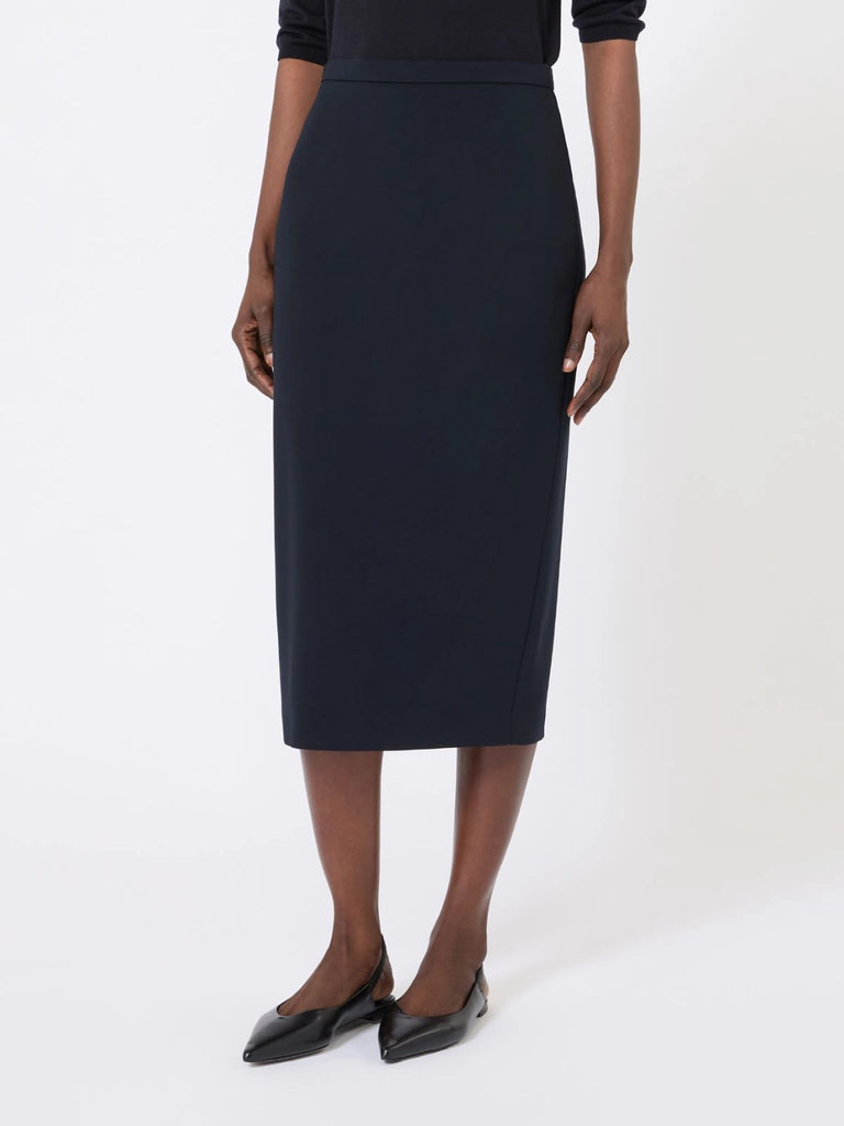 Woollen cloth pencil skirt