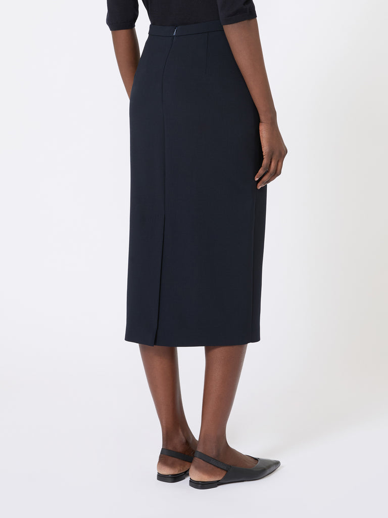 max mara woollen cloth pencil skirt