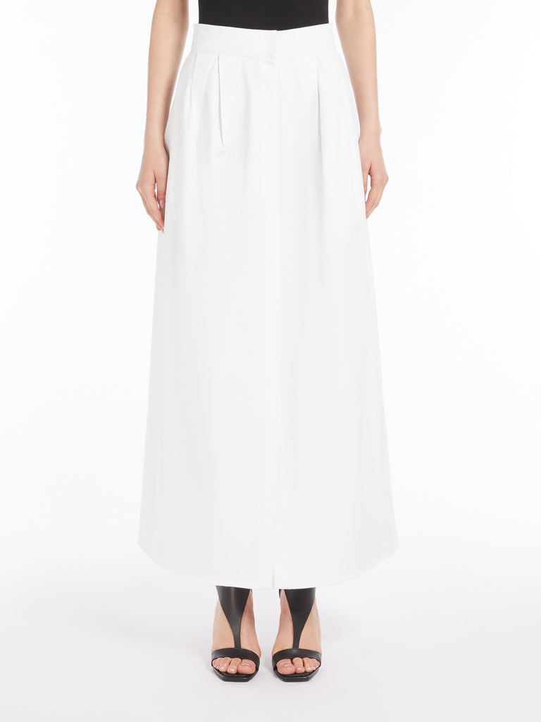 max mara full gabardine skirt