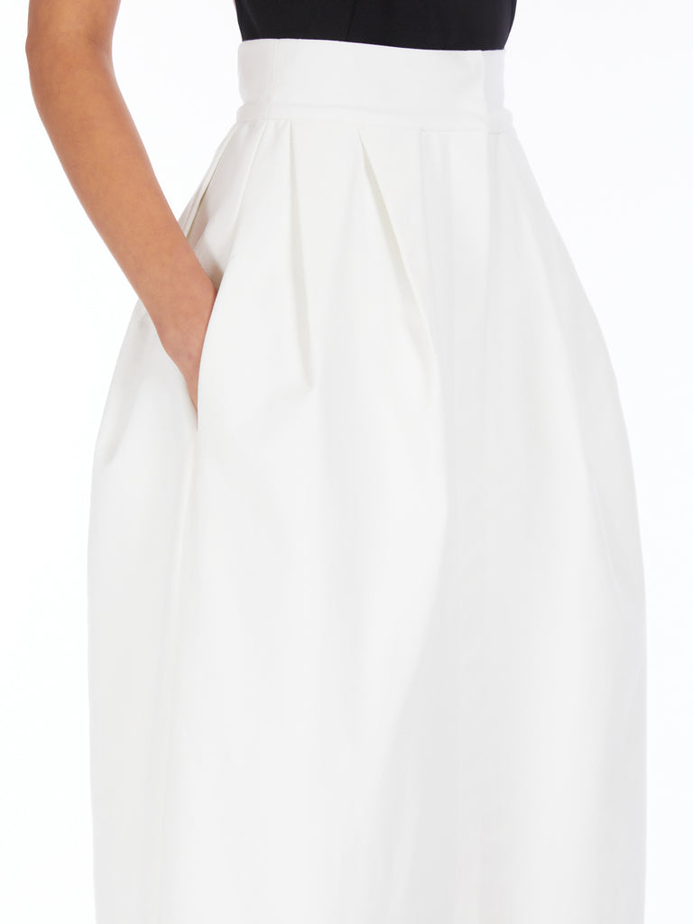 max mara full gabardine skirt