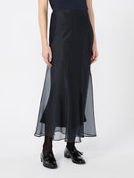 max mara silk organza calf-length skirt for women