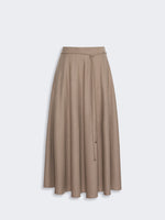 max mara flared cashmere foule skirt for women