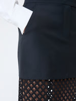 max mara woollen cloth pencil skirt for women
