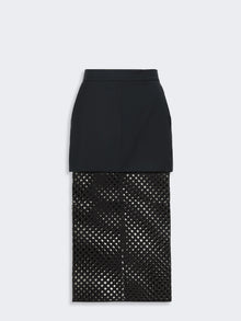 max mara woollen cloth pencil skirt for women
