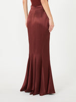 Max Mara Long silk satin skirt for Women
