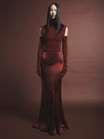 Max Mara Long silk satin skirt for Women