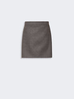 max mara short felted wool skirt for women