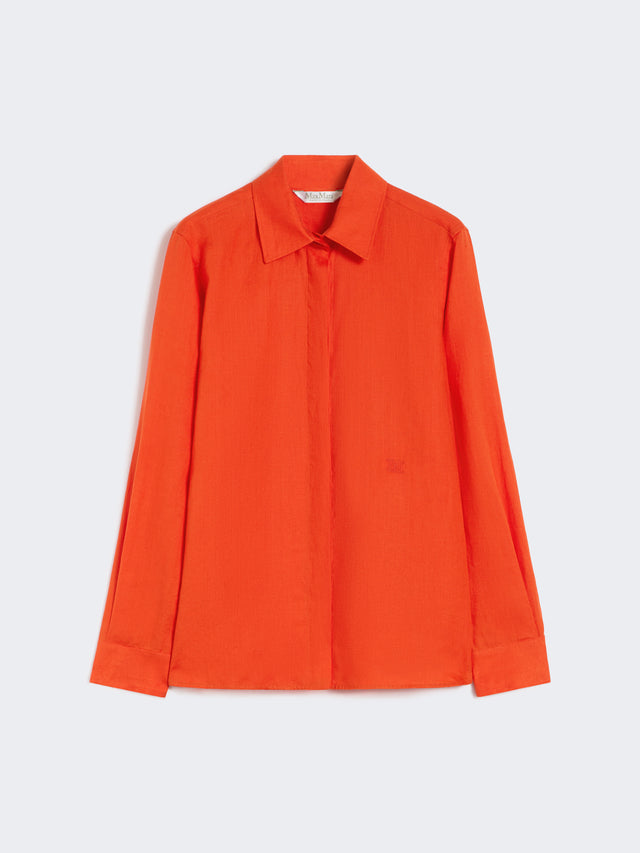 max mara linen canvas shirt for women