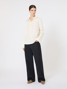 Silk crêpe de Chine shirt