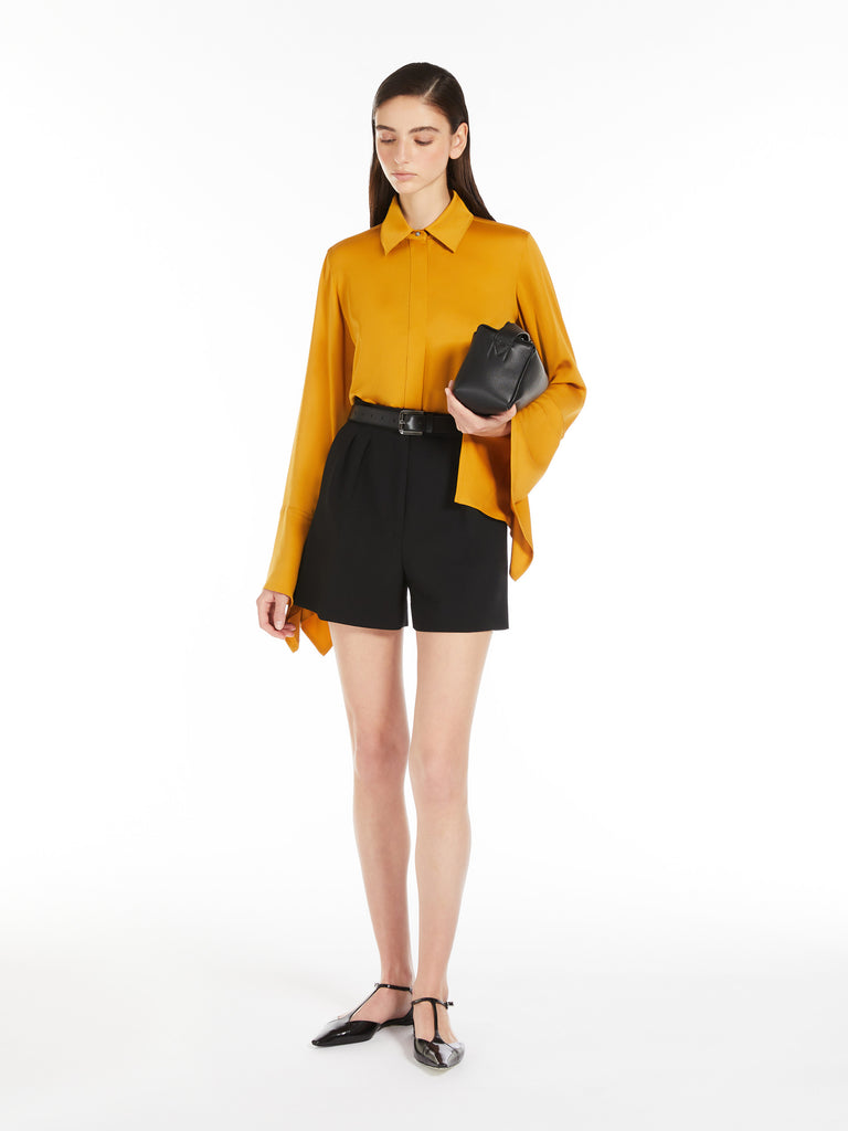 max mara silk charmeuse shirt