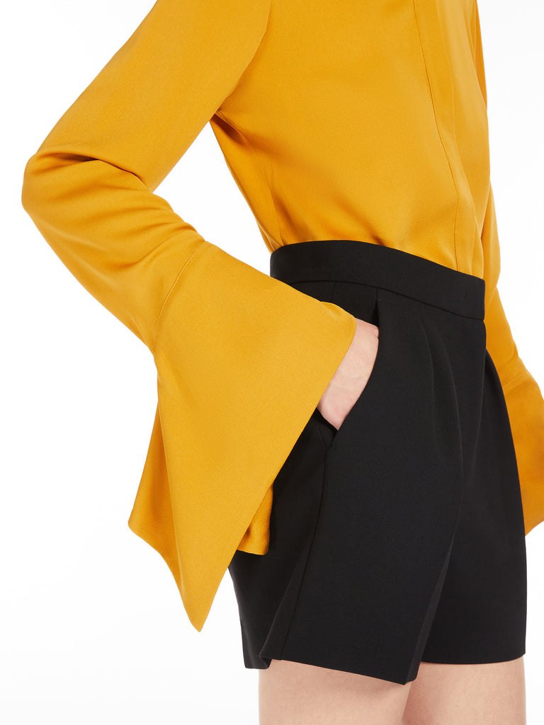 max mara silk charmeuse shirt