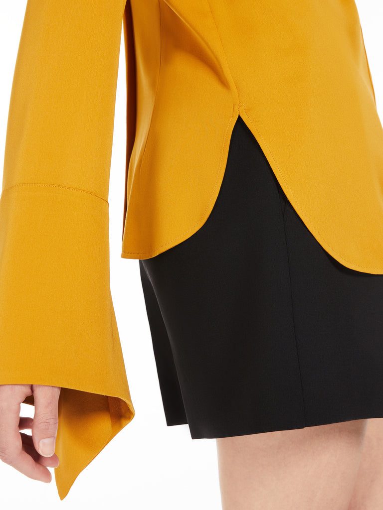 max mara silk charmeuse shirt