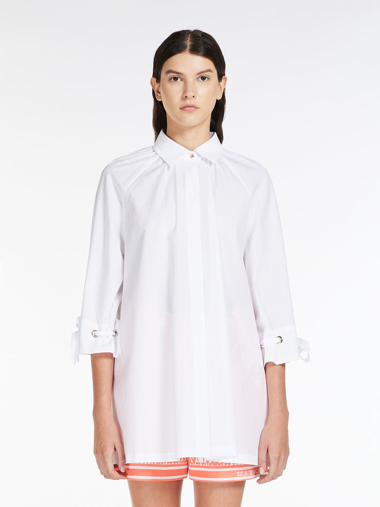 Loose tunic with laces