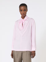 Silk Charmeuse Blouse for Women - Pink - Max Mara UAE
