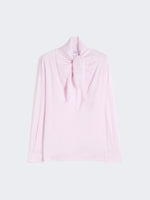 Silk Charmeuse Blouse for Women - Pink - Max Mara UAE