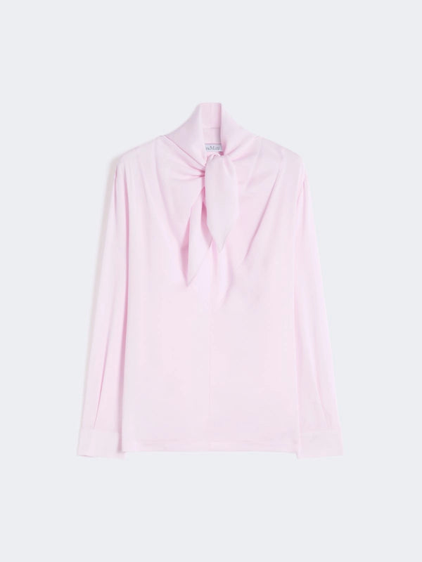 max mara silk charmeuse blouse for women