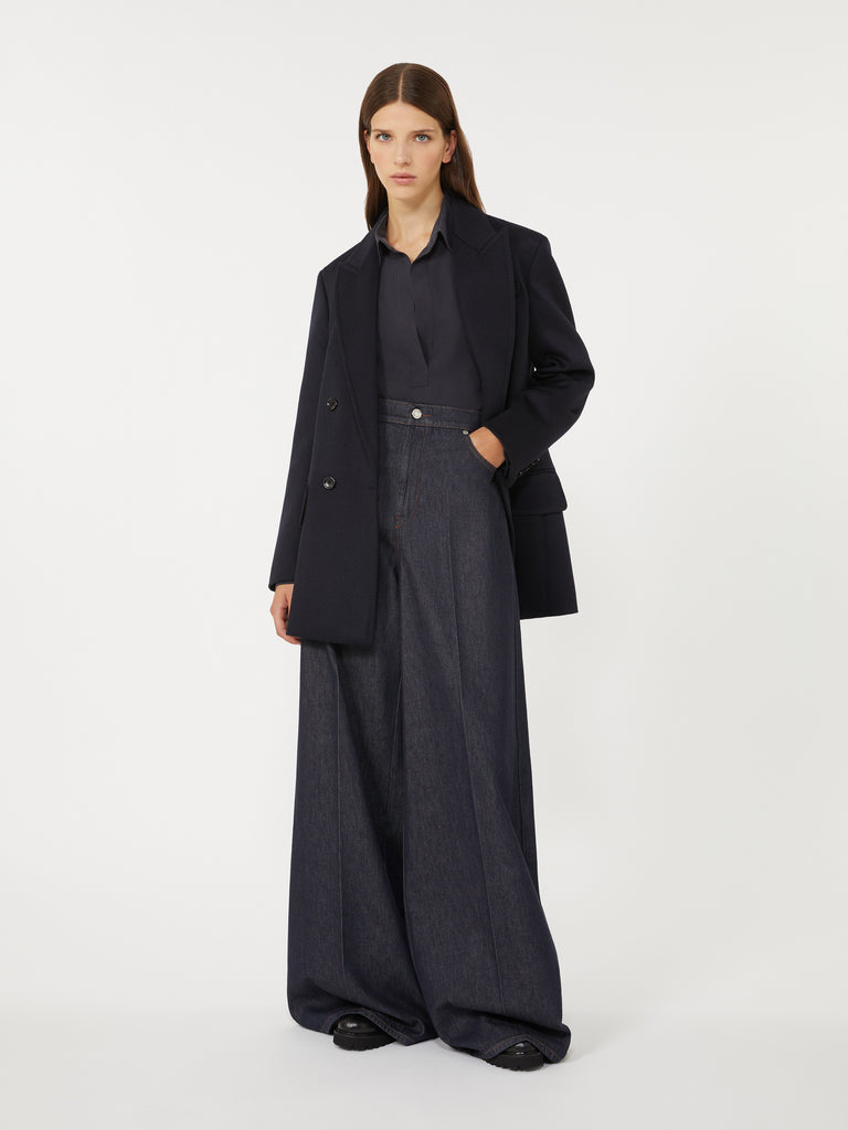 max mara silk canvas shirt