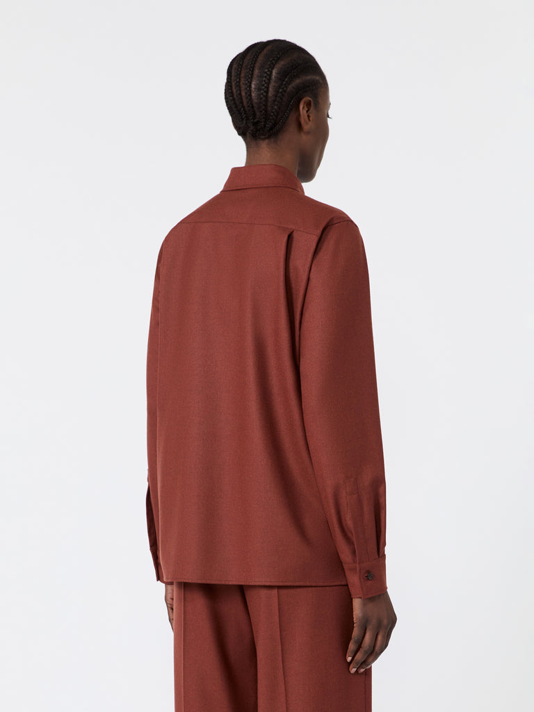 max mara cashmere foule shirt