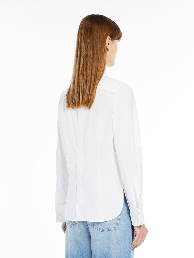 max mara cotton logo shirt