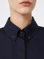 Asymmetrical cotton cloth shirt