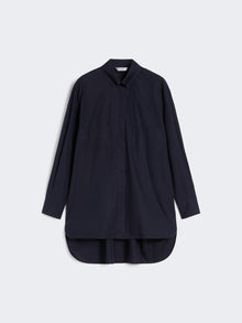 Asymmetrical cotton cloth shirt