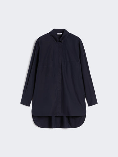 Asymmetrical cotton cloth shirt