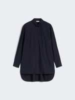 Asymmetrical cotton cloth shirt