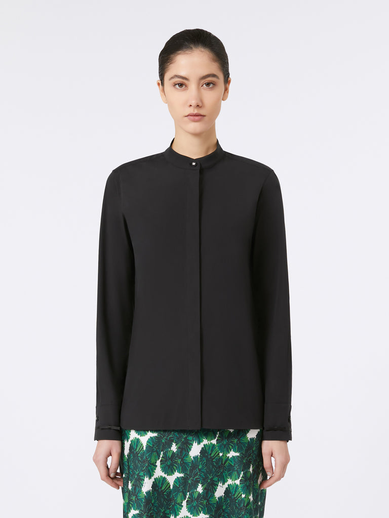 Stretch poplin shirt