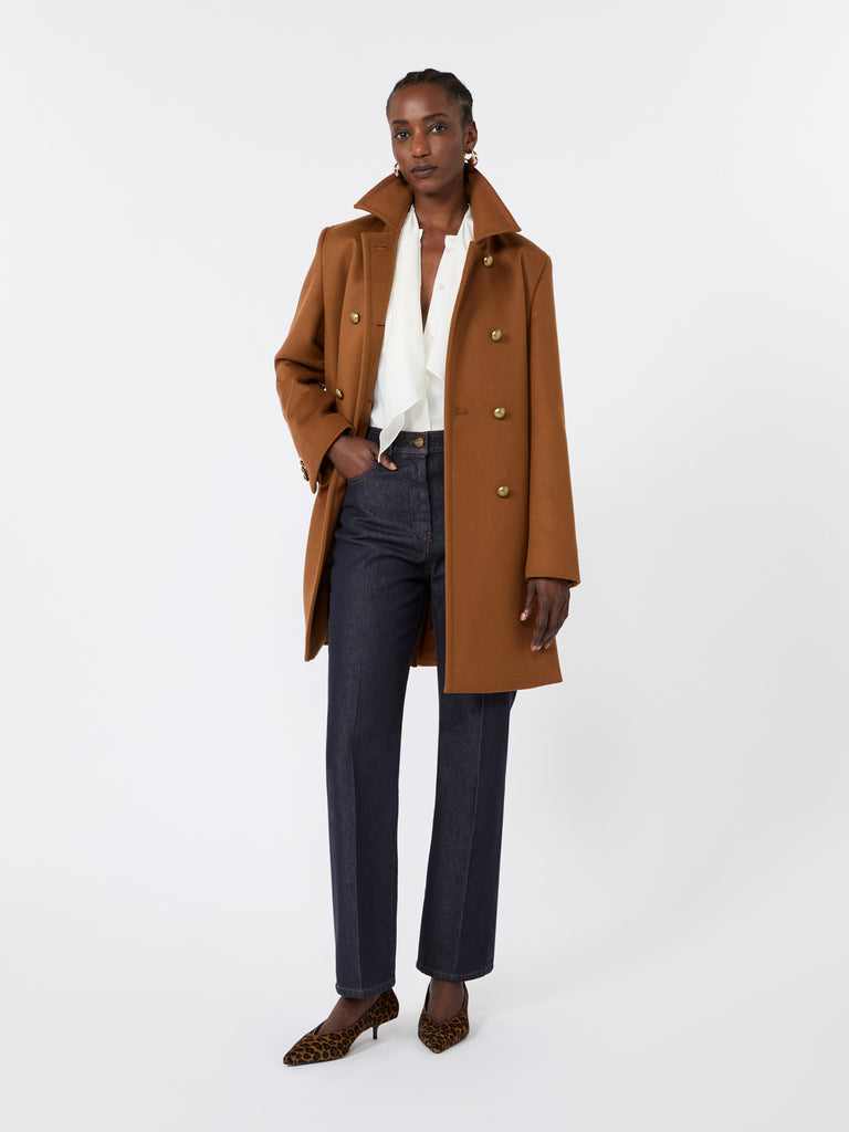 max mara ruffled silk charmeuse shirt