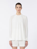 Silk Crepe De Chine Shirt for Women - Silk - Max Mara UAE