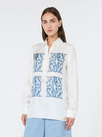max mara silk print shirt for women