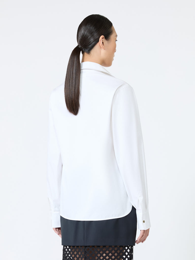 max mara stretch cotton shirt