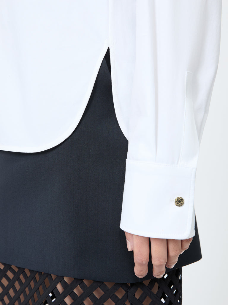 max mara stretch cotton shirt