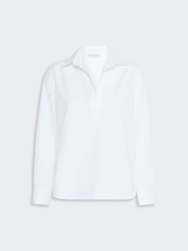 max mara stretch cotton shirt