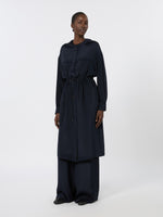max mara silk crepe de chine overcoat for women