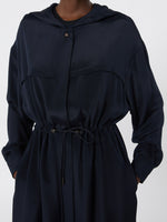 max mara silk crepe de chine overcoat for women