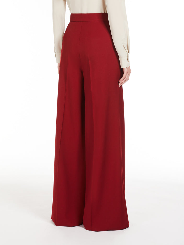 max mara gabardine wool trousers