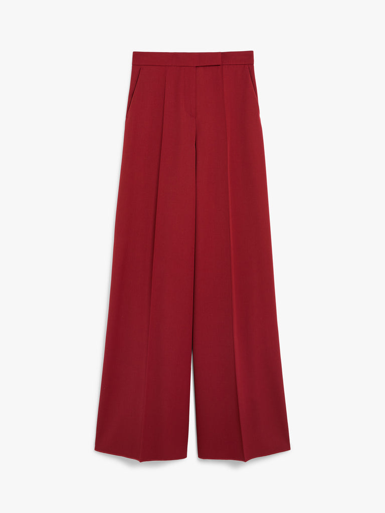 max mara gabardine wool trousers