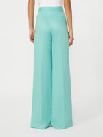 max mara herringbone linen twill trousers for women