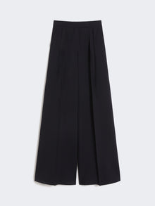 Wool seersucker trousers