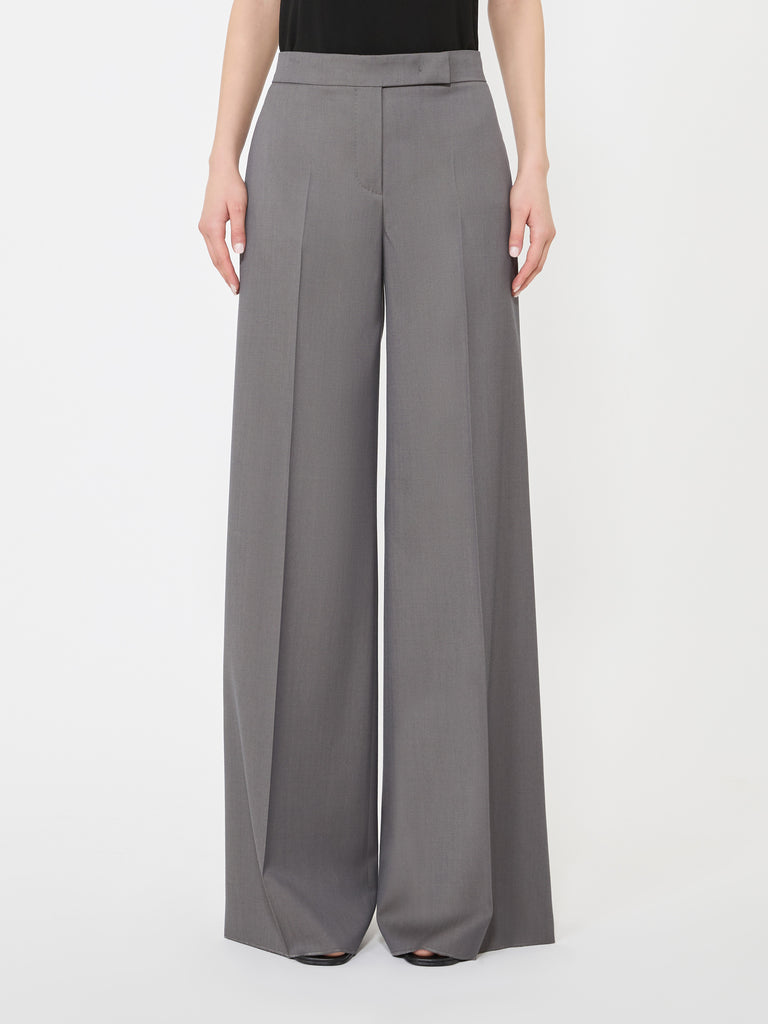 max mara gabardine wool trousers