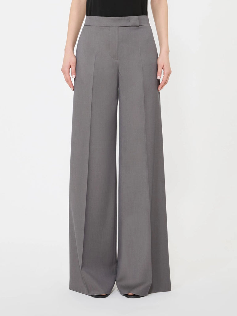 max mara gabardine wool trousers