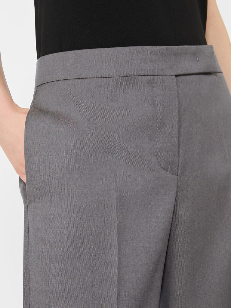 max mara gabardine wool trousers