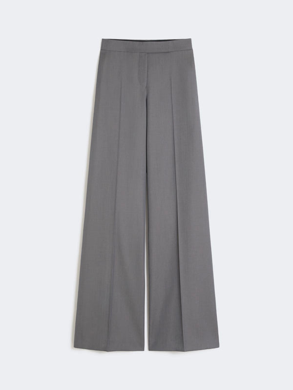 Gabardine wool trousers