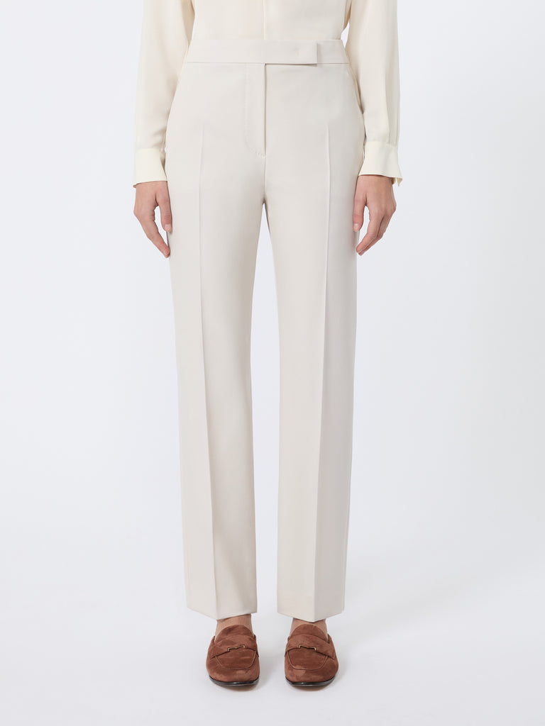 max mara comfortable wool trousers