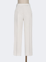 Comfortable Wool Trousers for Women - Ivory - Max Mara UAE